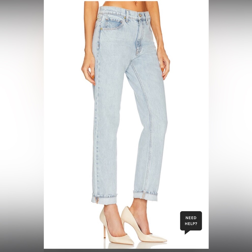 Ulla Johnson Daphne Jeans in Glacier, size 30